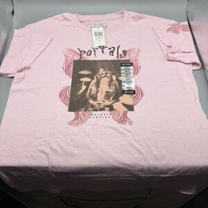 Melanie Martinez Portals Alien Butterfly Pastel Pink T-Shirt SMALL New